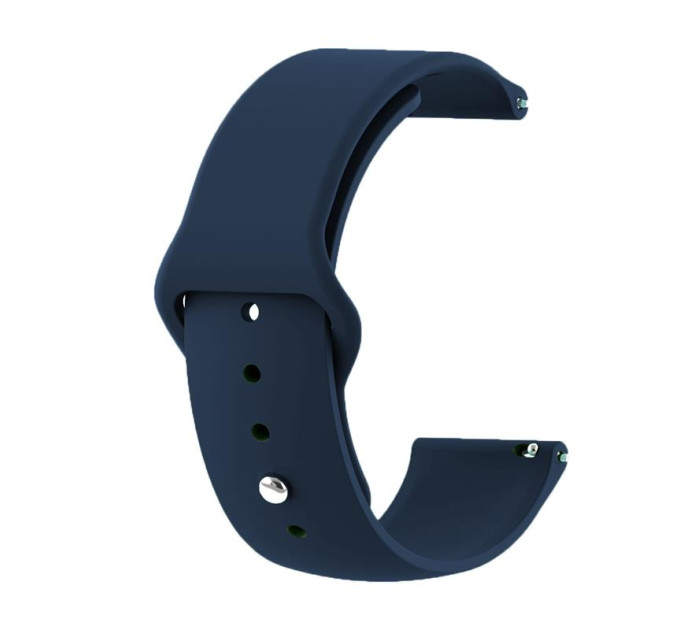 BeCover Силіконовий ремінець BeCover для Xiaomi iMi KW66/Mi Watch Color/Haylou LS01/Watch S1 Active Blue-Horizon (706359)