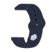 BeCover Силіконовий ремінець BeCover для Xiaomi iMi KW66/Mi Watch Color/Haylou LS01/Watch S1 Active Blue-Horizon (706359)