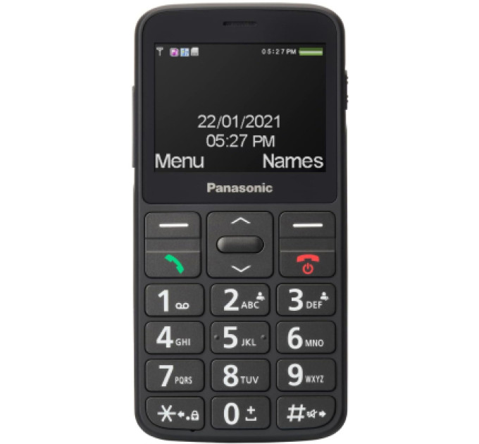 Panasonic Мобільний телефон Panasonic KX-TU160 Black (KX-TU160EXB)