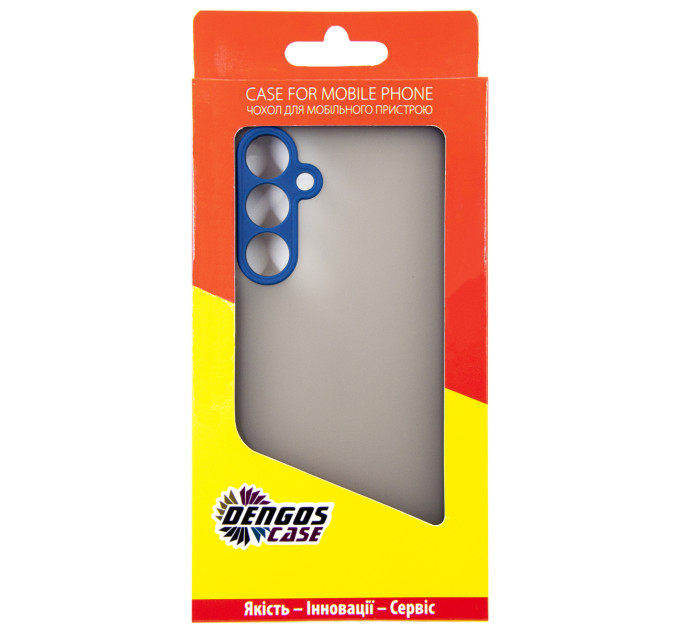 Dengos Чохол-накладка Dengos Matt для Samsung Galaxy M55 SM-M556 Blue (DG-TPU-MATT-159)