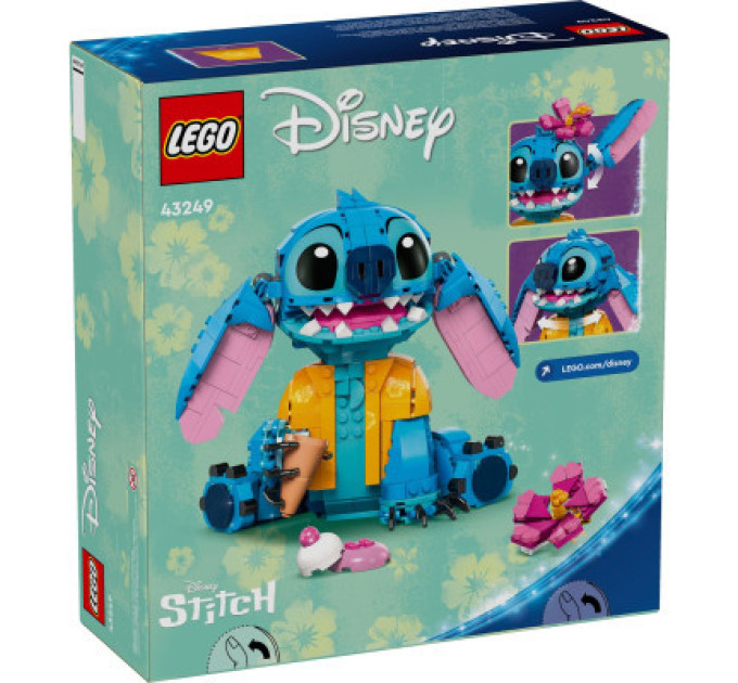 LEGO Конструктор LEGO Disney Classic Стіч 730 деталей (43249)