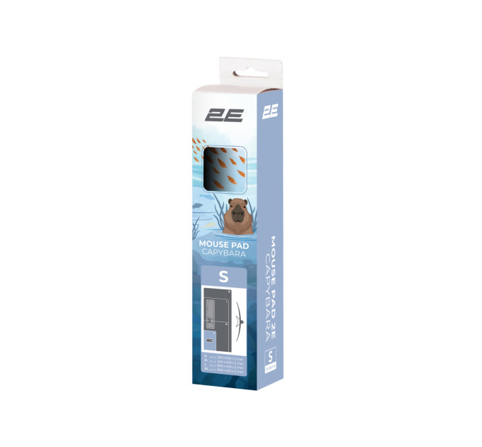 2E Ігрова поверхня 2E Capybarra S Blue (2E-PAD-S-CAPY-BLUE)