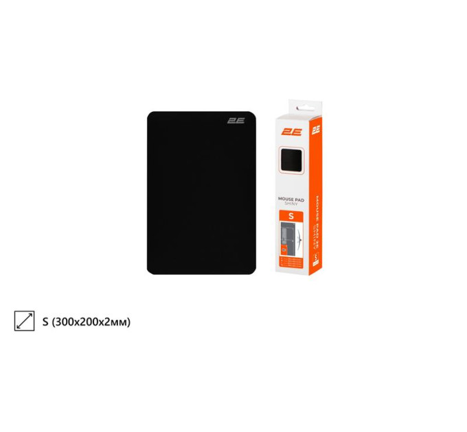 2E Ігрова поверхня 2E Shiny S Black (2E-PAD-S-SHINY-BLACK)