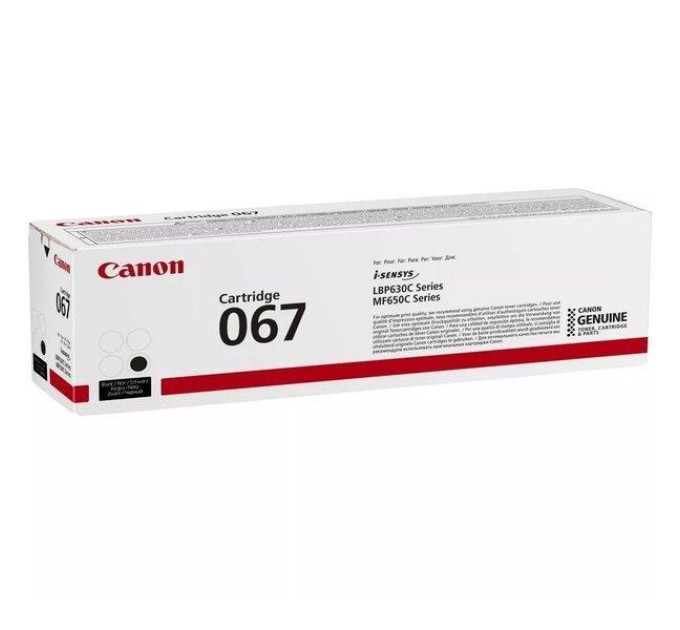 Canon Картридж Canon 067 MF651Cw/MF655Cdw/MF657Cdw/LBP631Cw/LBP633Cdw Black (5102C002)
