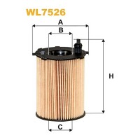 Фільтр масляний Wixfiltron WL7526