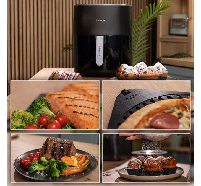 Cecotec Мультипіч Cecotec Cecofry&Grill Duoheat 6500 (A01_EU01_100500)