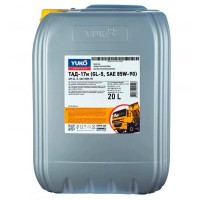 Трансмісійна олива Yuko ТАД-17и GL-5, SAE 85W90 20л (4820070240528)