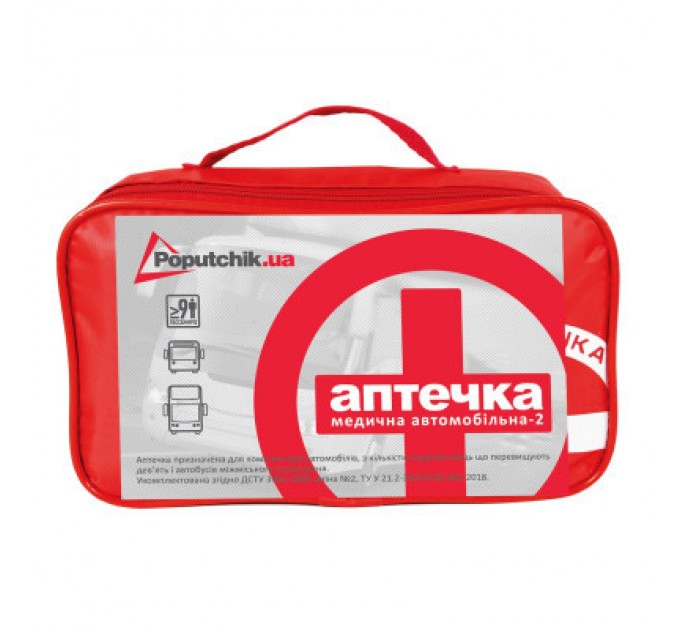 Poputchik Автомобільна аптечка Poputchik 02-077-М
