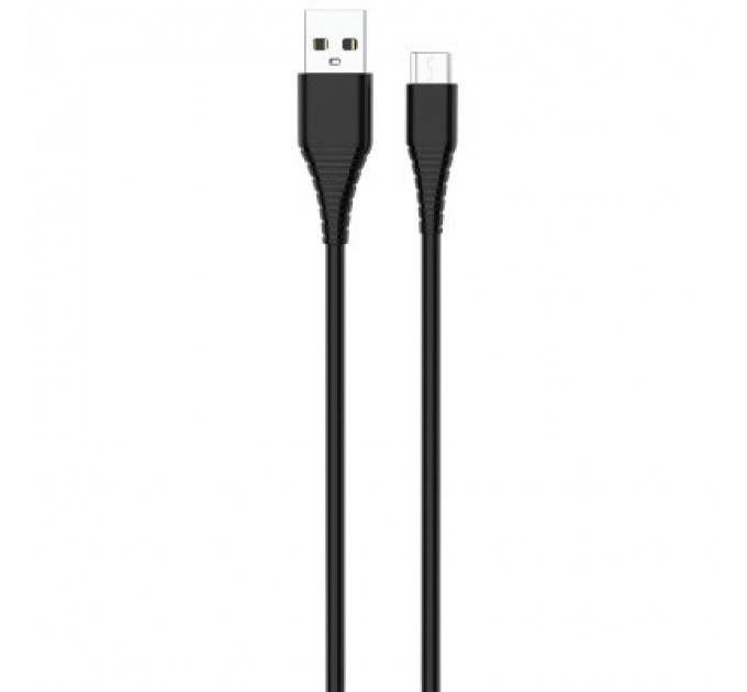ColorWay Зарядний пристрій ColorWay 1USB AUTO ID 2A (10W) black + cable micro USB (CW-CHS012CM-BK)