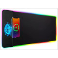 Choetech Килимок для миші з бездротовим зарядним пристроєм Choetech (T543-F) RGB Illuminated 15W Wireless Charging Mouse Pad