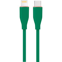 Кабель Cablexpert USB Type-C - Lightning (M/M), 2.25 A, 20 W, 1.5 м, Green (CC-USB2S-CM8PM-1.5M-G)