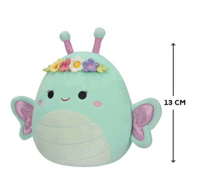 Squishmallows М'яка іграшка Squishmallows Метелик Рейна 13 см (SQER00814)