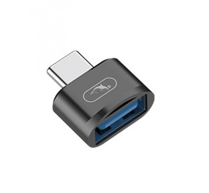 SkyDolphin Перехідник SkyDolphin OT05 Mini USB Type-C - USB (M/F) Black (SDADPT-00029)