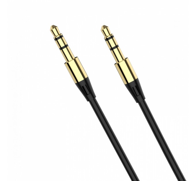 SkyDolphin Аудіо-кабель SkyDolphin SR07 3.5 мм - 3.5 мм (M/M), 1 м, Black (SDAUX-000052)