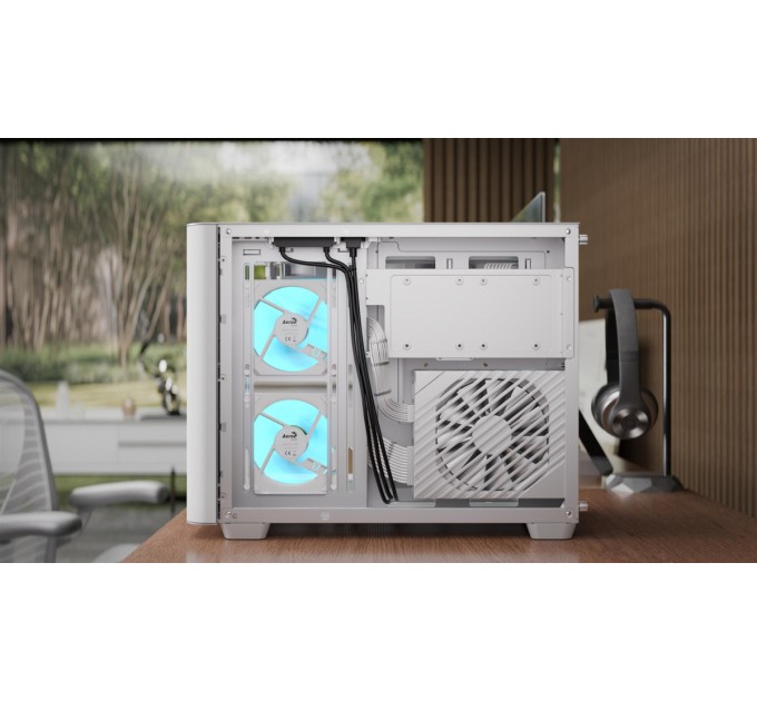 AeroCool Корпус AeroCool P300C-G-WT-v1 (ACCS-PN02033.21) White без БЖ