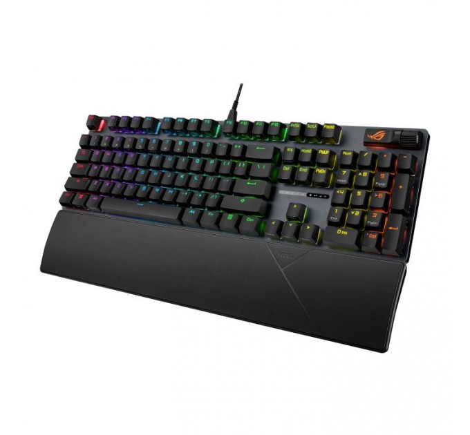 ASUS Клавiатура Asus ROG Strix Scope II X NX Snow V2 EN PBT Black (90MP03XF-BKUA20)