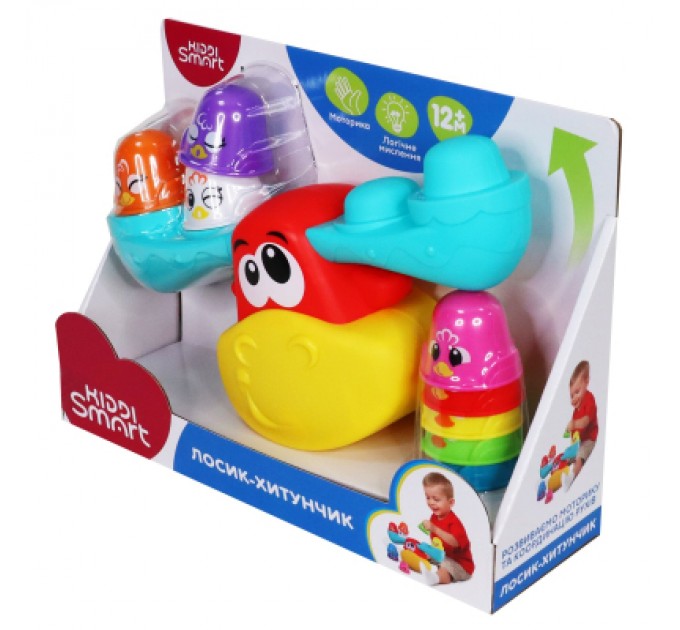 Kiddi Smart Розвиваюча іграшка Kiddi Smart балансир – Лосик-хитунчик (4553-KS)