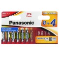 Panasonic Батарейка Panasonic Pro Power AA/LR06 BL 12(8+4)шт