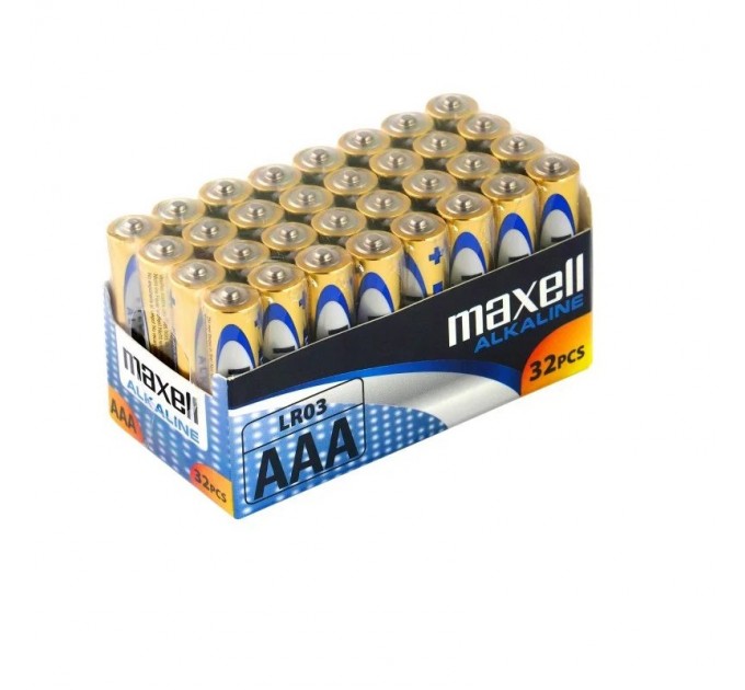 Maxell Батарейка Maxell AAA/LR03 BL 32шт