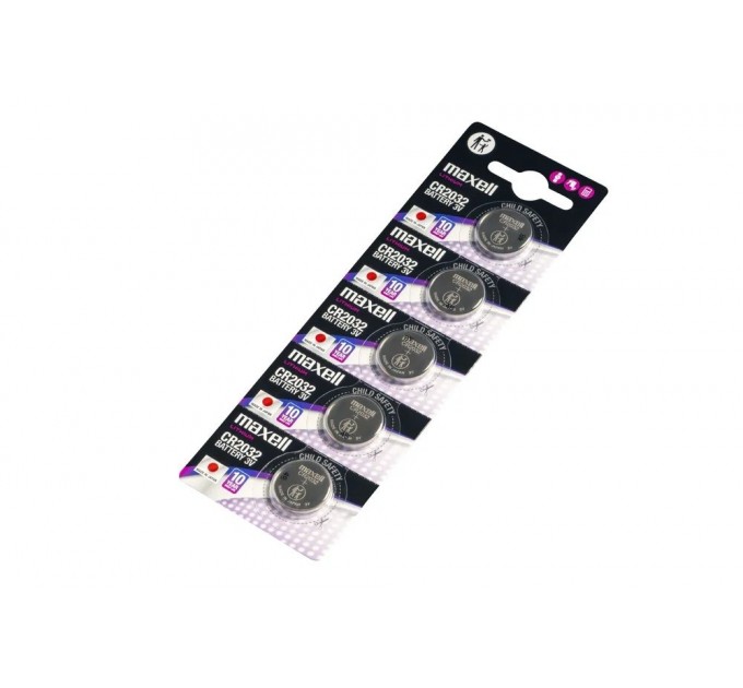 Maxell Батарейка Maxell Lithium CR2032 BL 5 шт