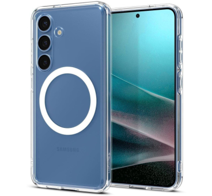 Spigen Чохол до мобільного телефона Spigen Samsung Galaxy S25+, Ultra Hybrid MagFit, Clear White (ACS08981)