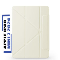 Чохол до планшета BeCover Ultra Slim Origami Magnetic Apple iPad Mini 7 2024 Beige (712948)