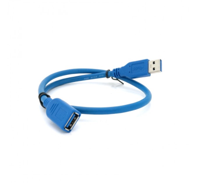 Voltronic Дата кабель USB 3.0 AM/AF 0.5m blue Voltronic (YT-3.0AM\AF-0.5BL)