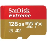 Карта пам'яті SanDisk 128GB microSD class 10 UHS-I U3 Extreme (SDSQXAA-128G-GN6MA)