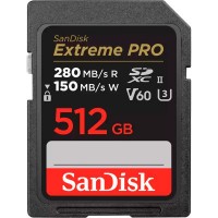Карта пам'яті SanDisk 512GB SDXC class 10 UHS-II U3 V60 (SDSDXEP-512G-GN4IN)