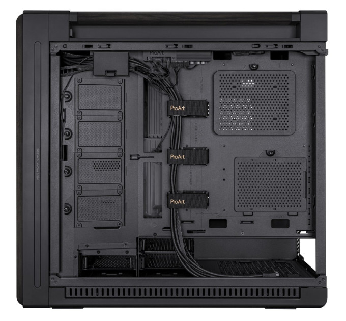 ASUS Корпус Asus ProArt PA602 Wood Edition Tempered Glass без БЖ (90DC00J0-B09020)