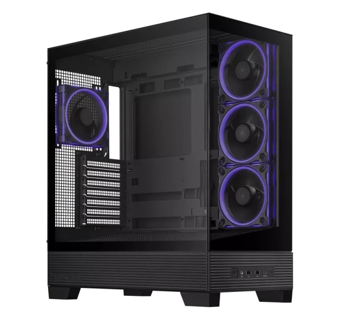 ASUS Корпус Asus A31 Plus Black Tempered Glass без БЖ (90DC00R0-B19000)