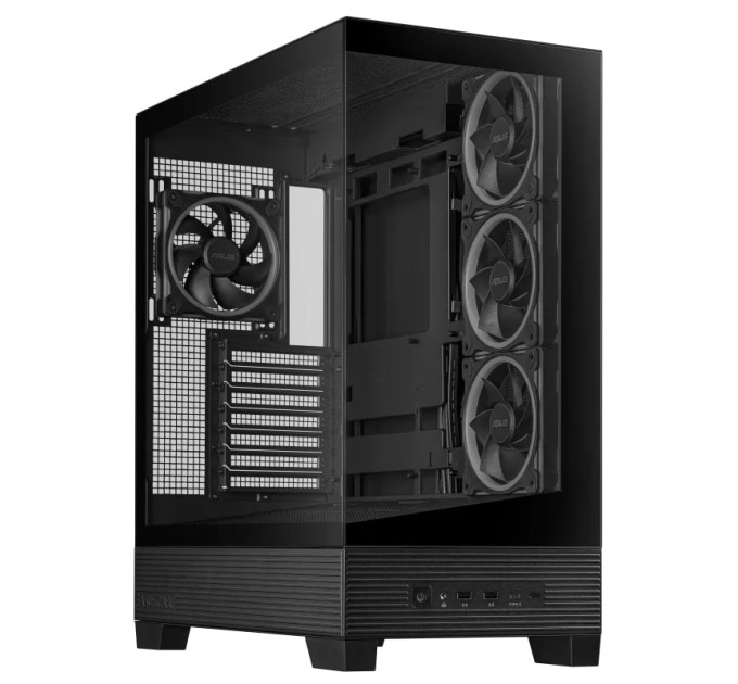 ASUS Корпус Asus A31 Plus Black Tempered Glass без БЖ (90DC00R0-B19000)