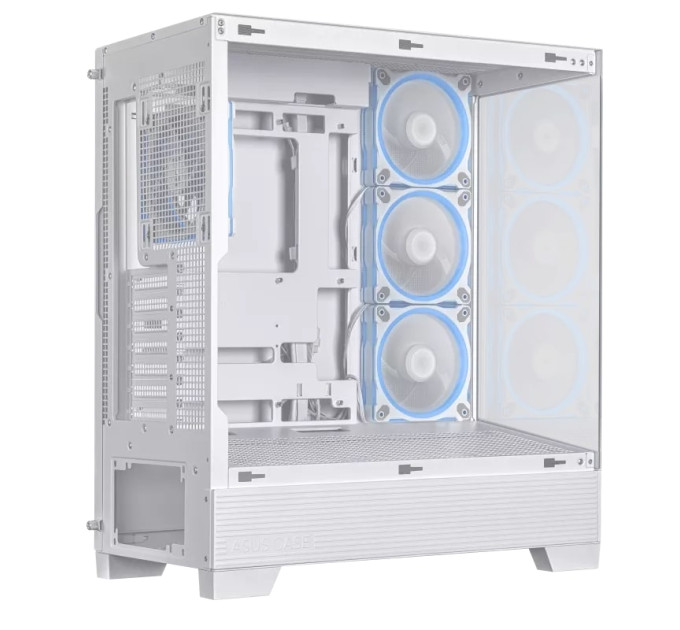 ASUS Корпус Asus A31 Plus White Tempered Glass без БЖ (90DC00R3-B19000)
