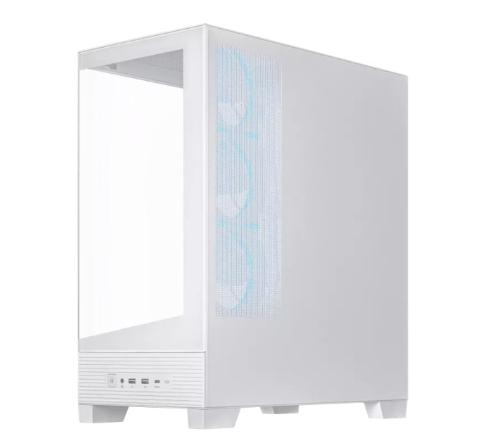 ASUS Корпус Asus A31 Plus White Tempered Glass без БЖ (90DC00R3-B19000)