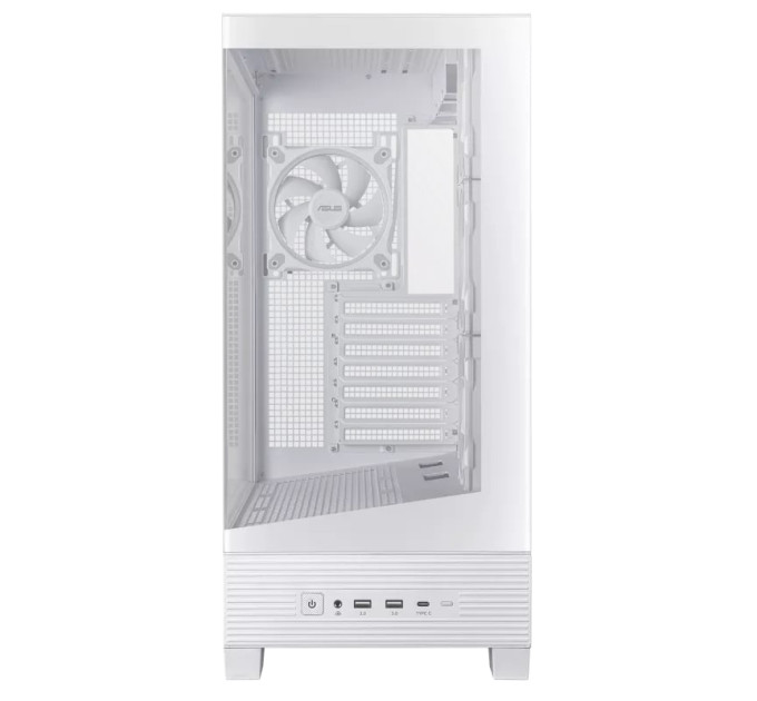 ASUS Корпус Asus A31 Plus White Tempered Glass без БЖ (90DC00R3-B19000)