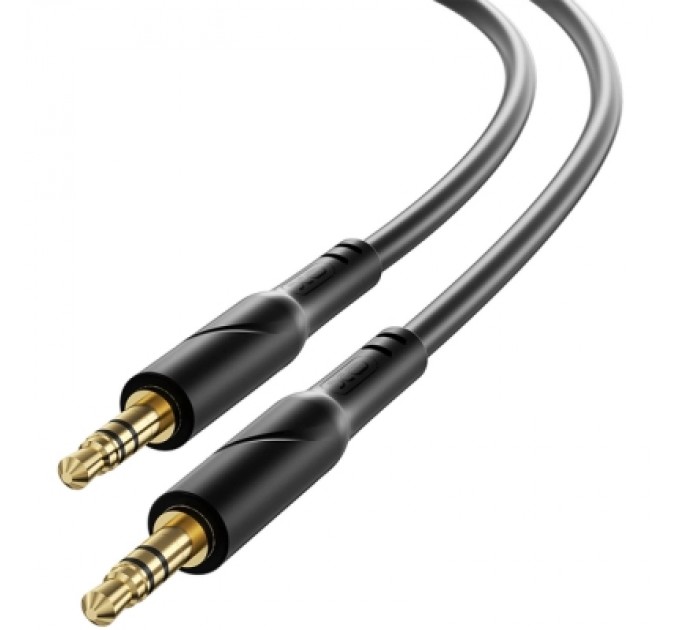 XO Кабель мультимедійний 3.5mm M to 3.5mm M 1.0m black XO (NB-R271.black)