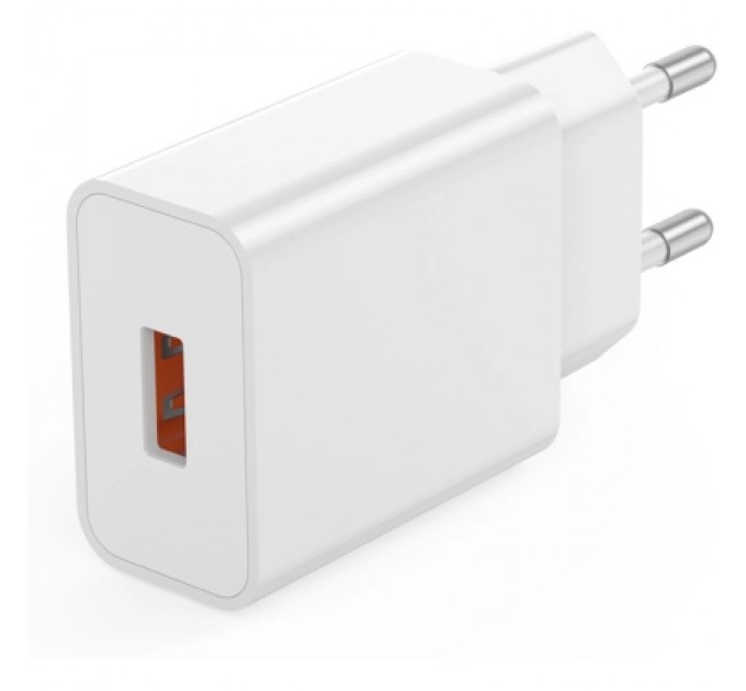 XO Зарядний пристрій XO USB-A QC18W White (L127.white)
