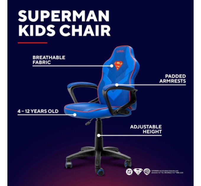 Trust Крісло ігрове Trust GXT 703SM Revvo Blue (25741)