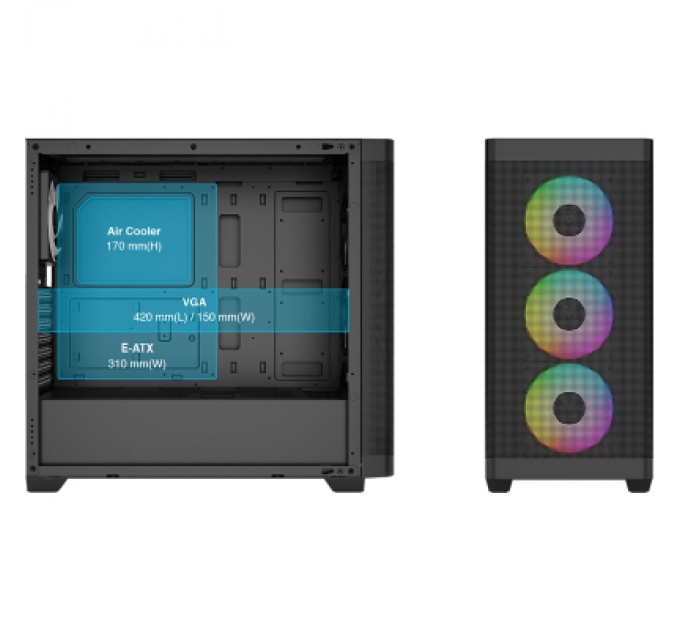 Gamdias Корпус Gamdias ATHENA M3 (4711514501155)