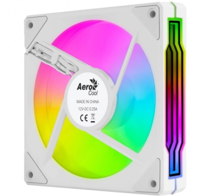 AeroCool Кулер до корпусу AeroCool Phantom M-3 Reverse 12 PWM ARGB White (ACF3-MR11227.21)