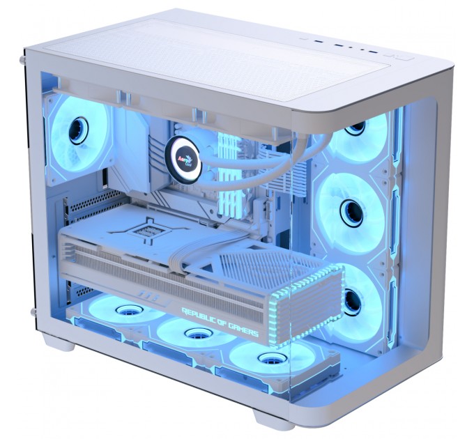 AeroCool Корпус AeroCool P500C-G-WT-v1 (ACCM-PN01043.21) White без БЖ