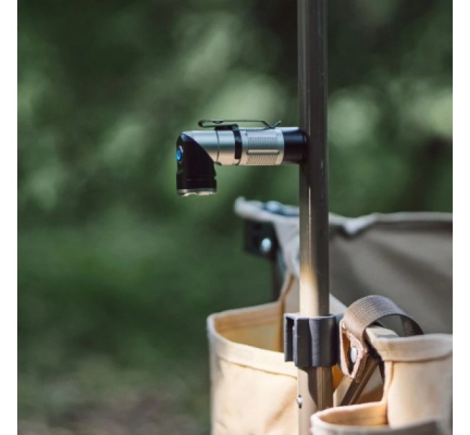 Naturehike Ліхтар Naturehike з кліпсою CNK2450ZM013, чорно-сірий (6976507668521)