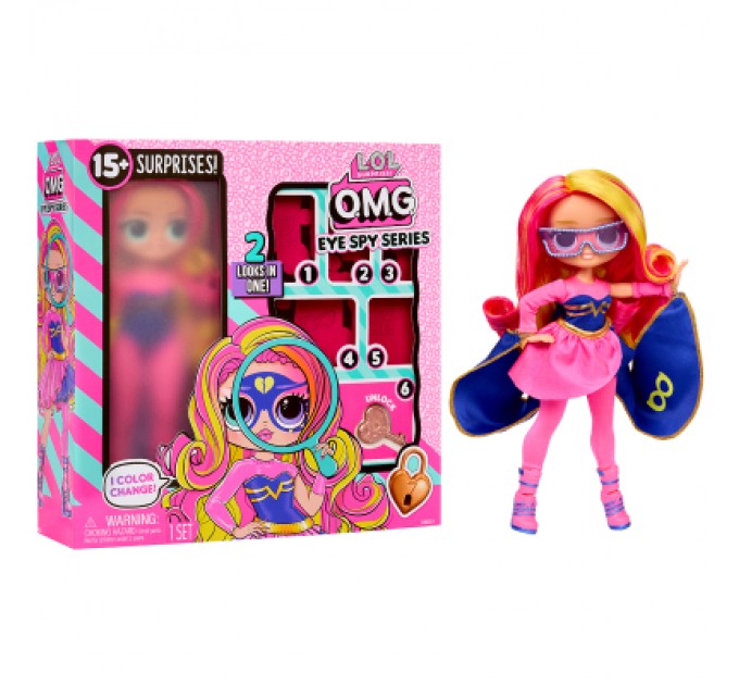 L.O.L. Surprise! Лялька L.O.L. Surprise! серії O.M.G. Eye Spy – Супергеройка (542667)