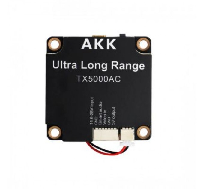 AKK Відеопередавач (VTX) AKK Ultra Long Range 5W 4.9G-6G 96CH (TX5000AC)