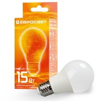 Лампочка Євросвітло 15Вт 4200К A-15-4200-27 Е27