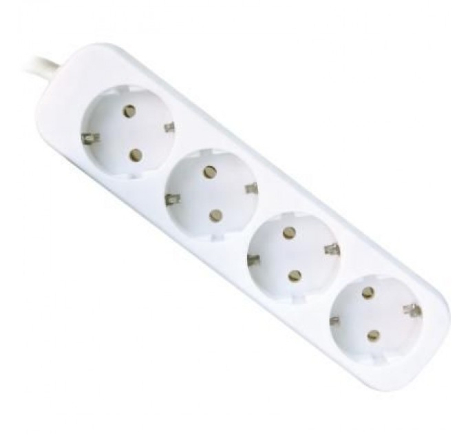 Defender Мережевий подовжувач Defender E450 5.0 m 4 роз white (99227)