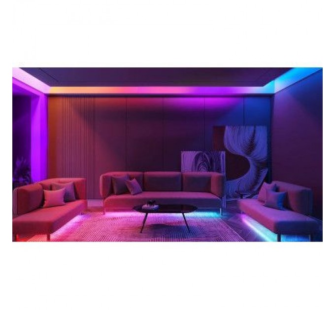 Govee Світлодіодна стрічка Govee RGBIC Basic Wi-Fi + Bluetooth LED Strip Light 5м Білий (H618A3D1)