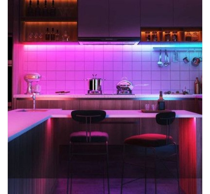 Govee Світлодіодна стрічка Govee RGBIC Basic Wi-Fi + Bluetooth LED Strip Light 5м Білий (H618A3D1)