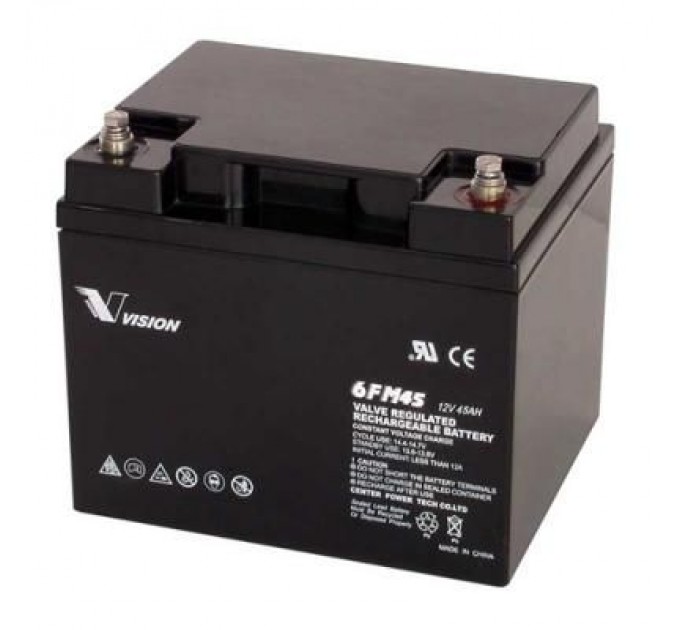 Vision Батарея до ДБЖ Vision FM 12V 45Ah (6FM45-X)