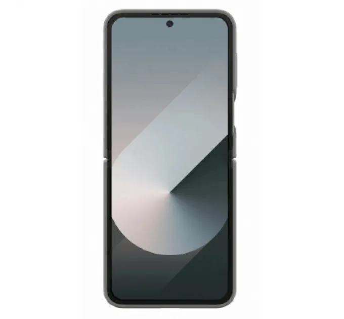 Samsung Чохол до мобільного телефона Samsung Silicone Cover with Ring Samsung Galaxy Flip 6 Gray (EF-PF741TJEGUA)